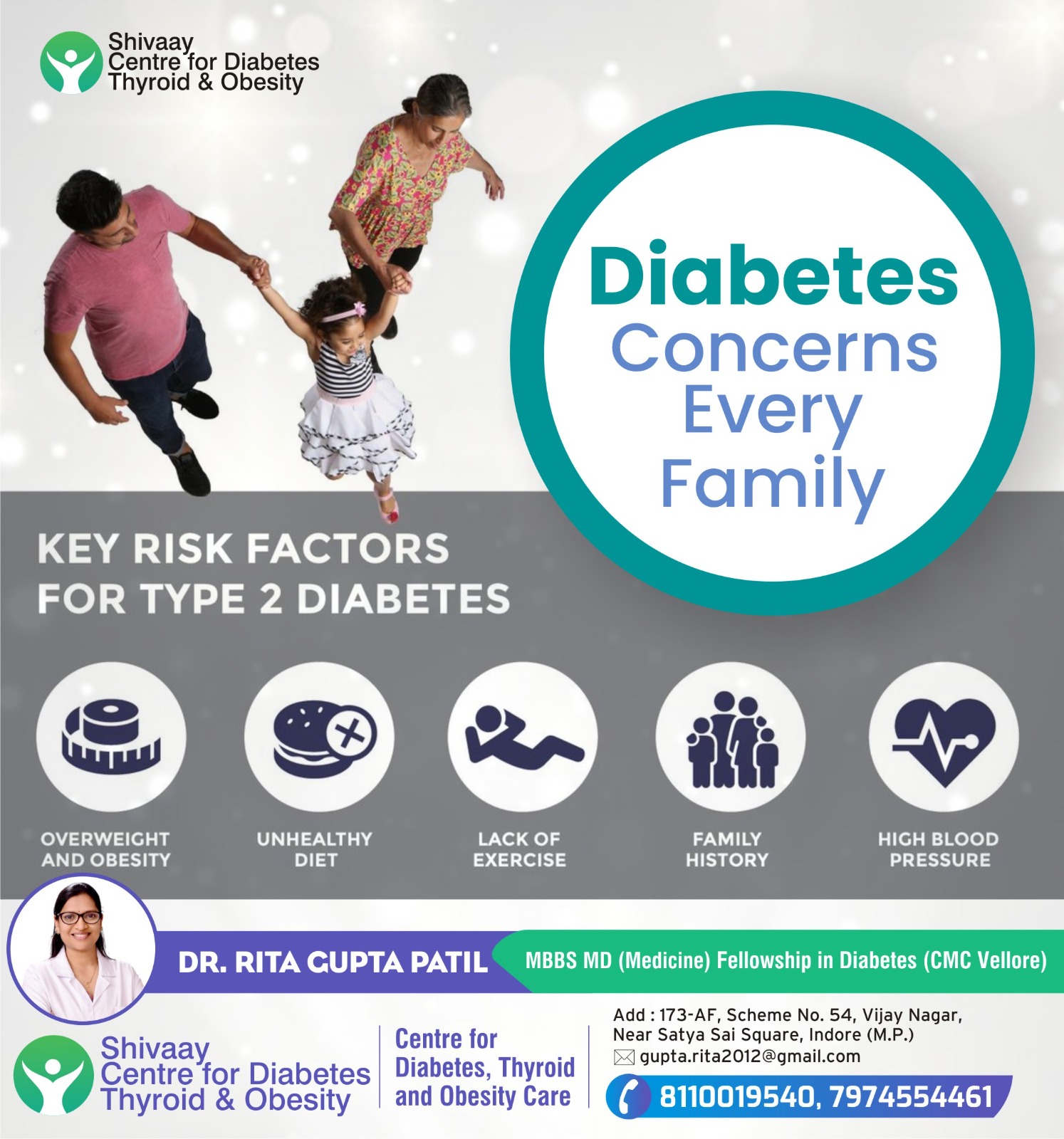 Best Type 2 Diabetes Specialists in Indore