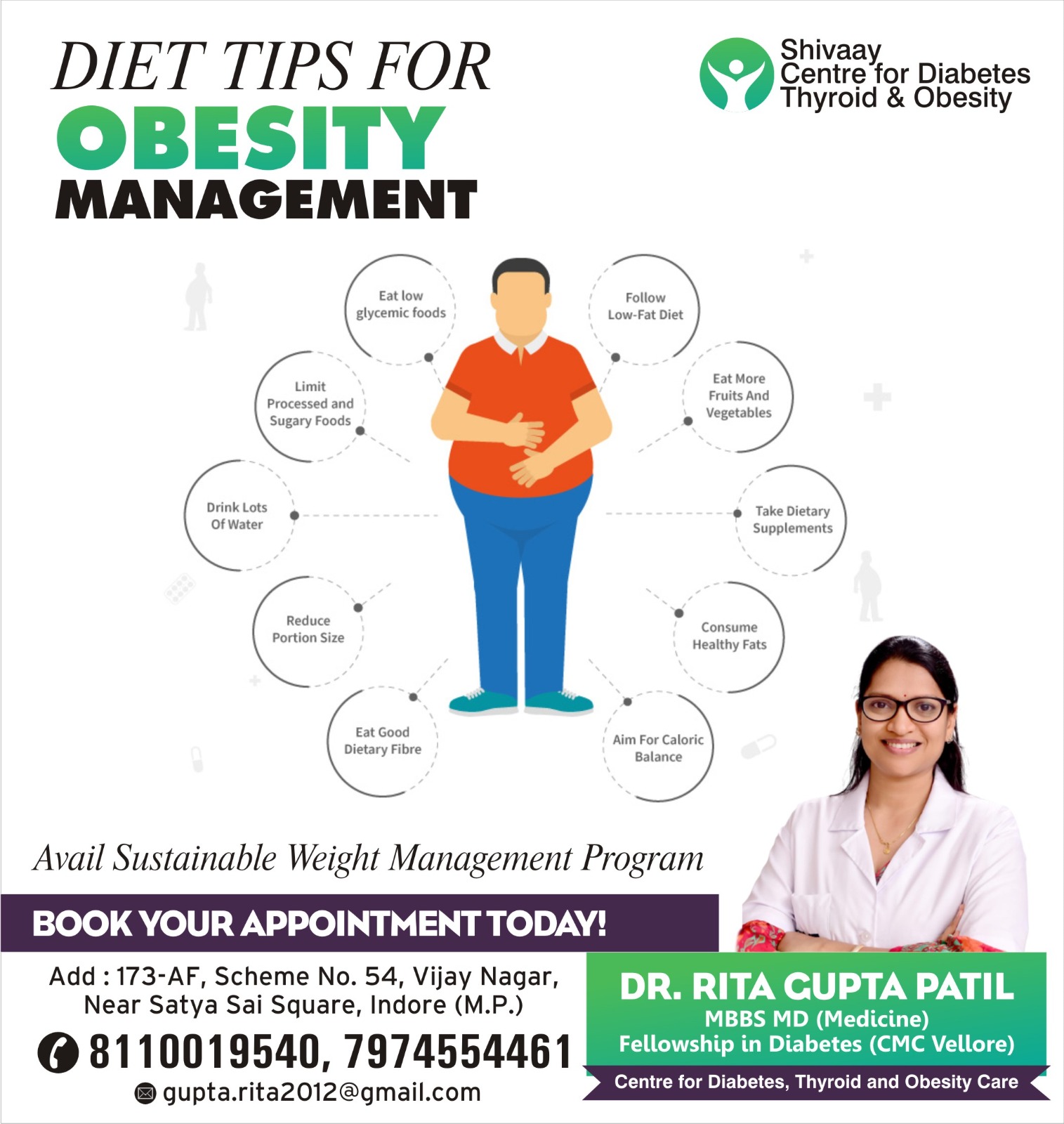 Best Obesity Management Doctor in Indore