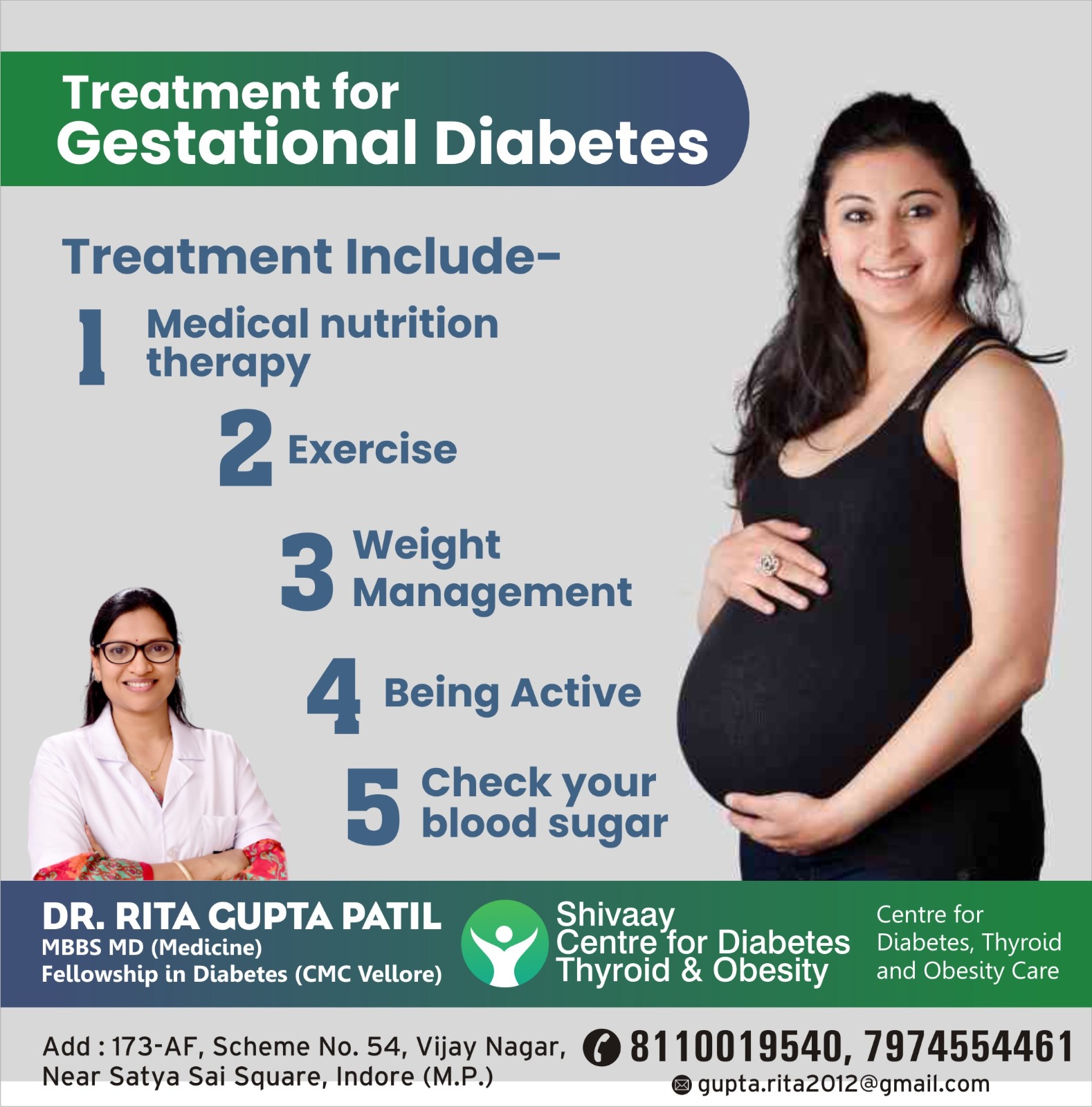 Best Doctor for Gestational Diabetes Treatment in Indore