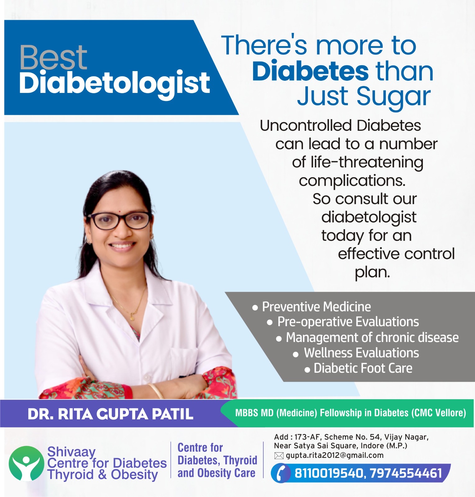 Best Diabetologist in Indore