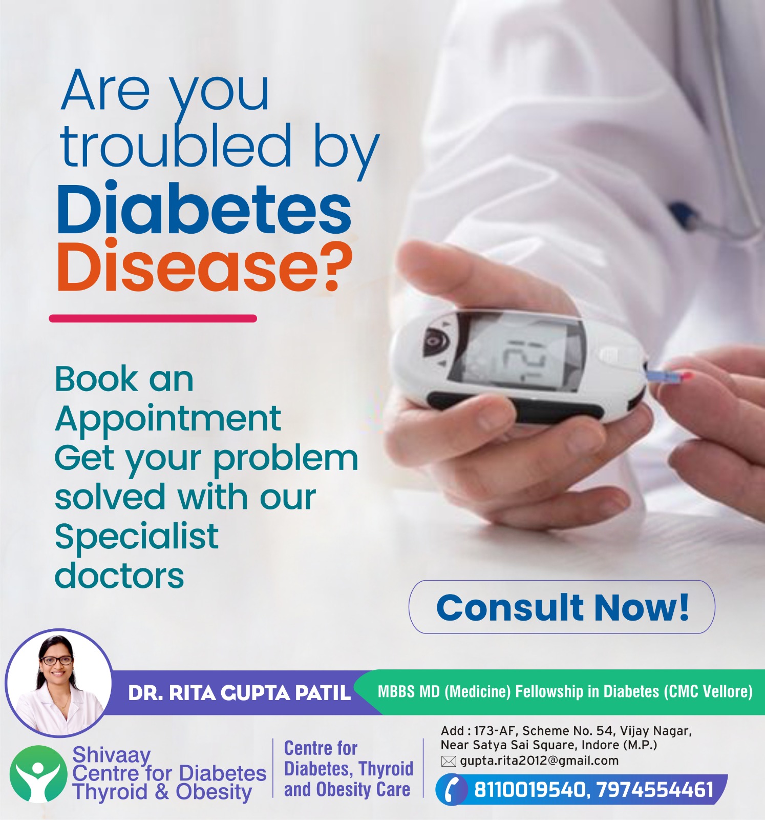 Best Diabetes Specialist in Indore