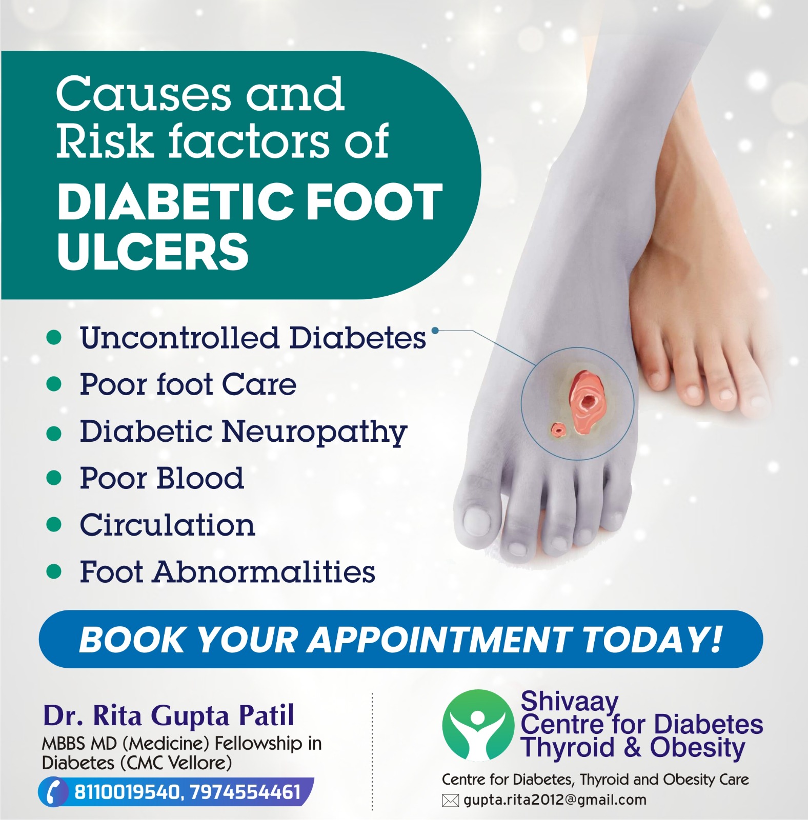 Best Doctor for Diabetic Foot Ulcer Treatment in Indore 
