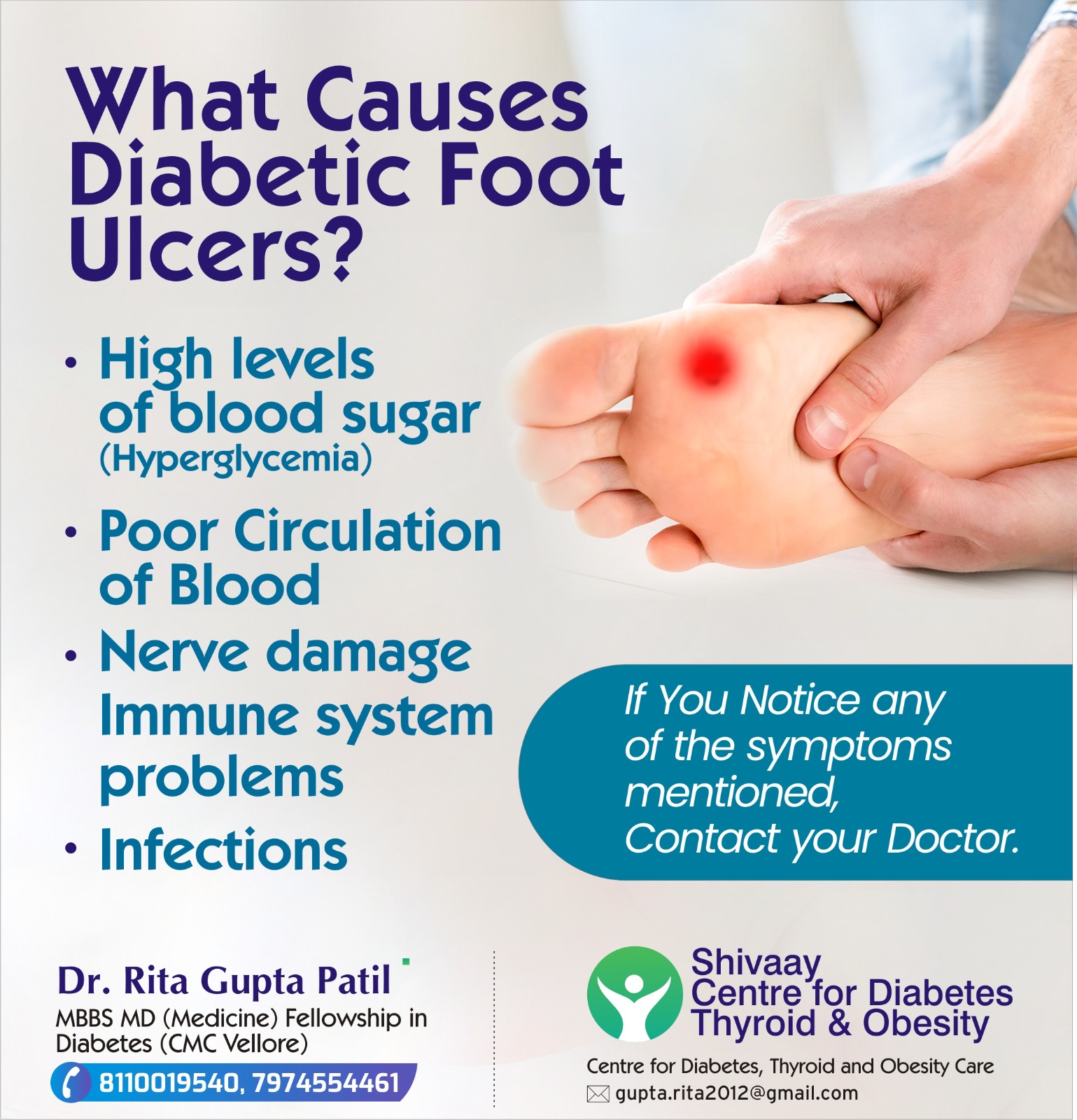 Best Doctor for Diabetic Foot Ulcer Treatment In Indore 