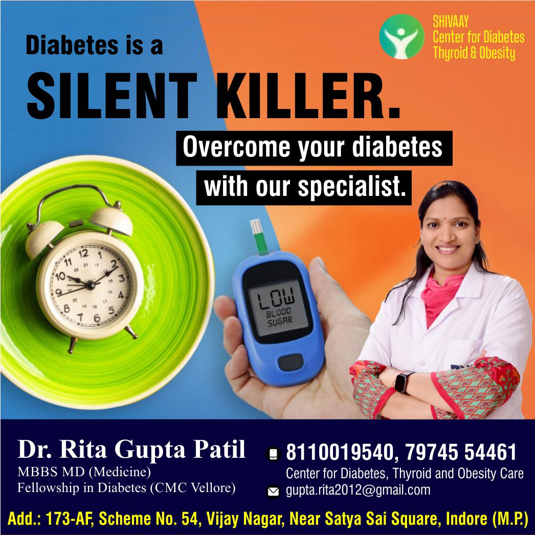 Best Diabetologist for High Blood Sugar in Indore