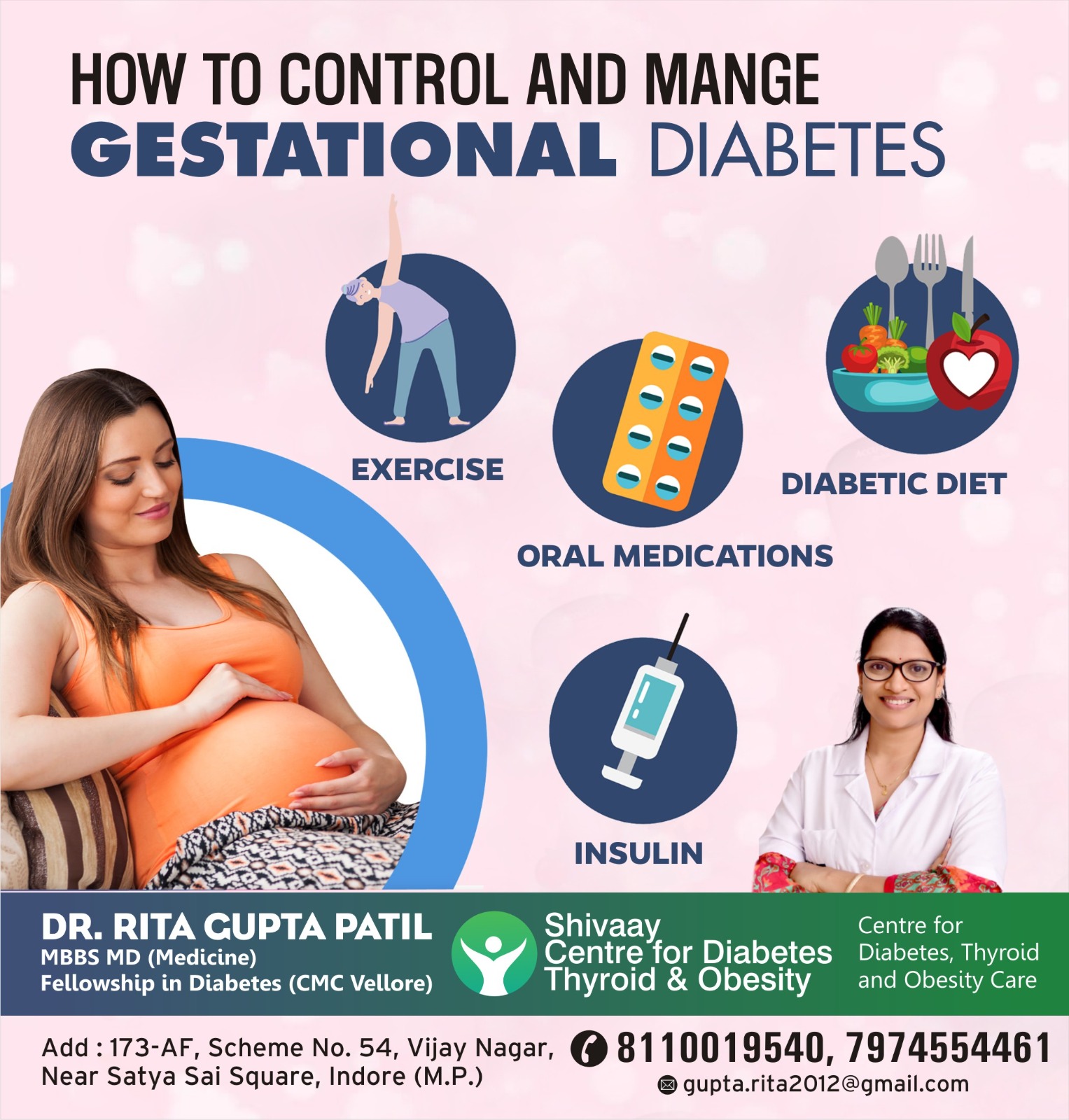 Best Female Doctor for Gestational Diabetes In Indore