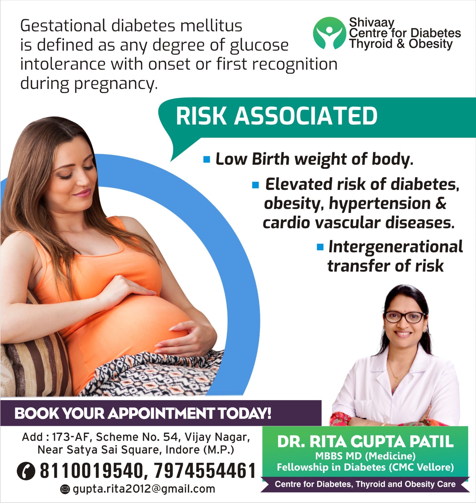 Best specialist for gestational diabetes in Indore