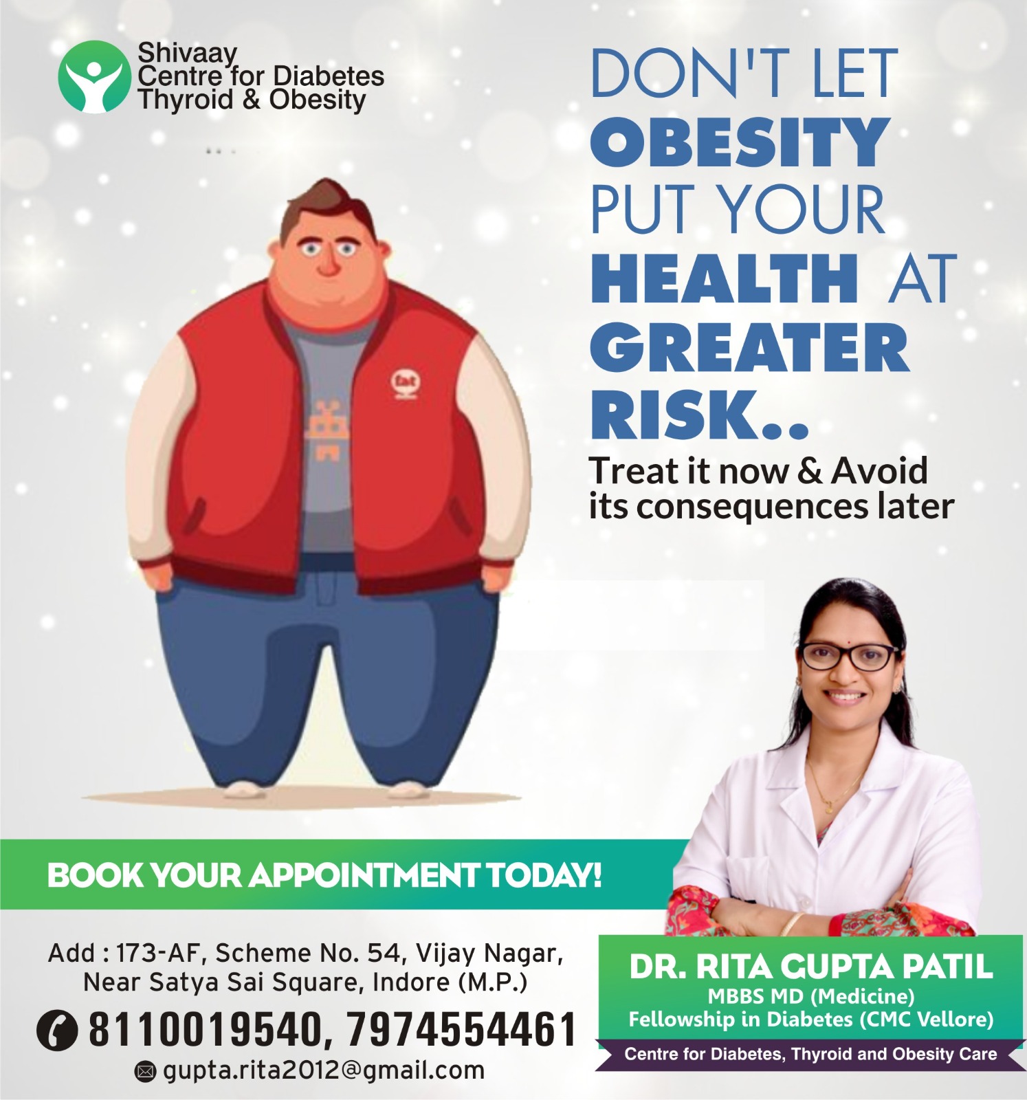 Doctor For Overweight and obesity Treatment in Indore