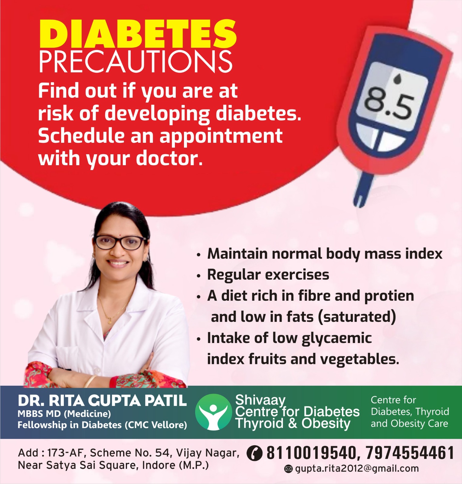 Best diabetologist in Indore